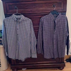 2 Roundtree and Yorke dress shirts